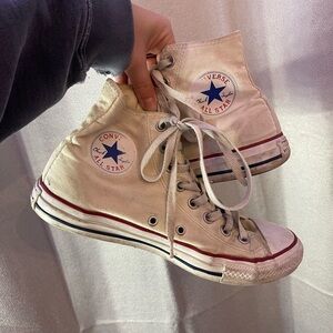 White high top converse
